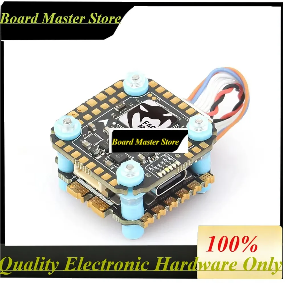BoMasM20x20mm MAMBA MK4 F405 MINI Flight Controller & F40 BLS MINI ESC / Reactor 44A MINI 8bit ESC Stack For RC FPV Racing Drone