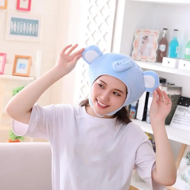 الكرتون الفيل أفخم قبعة آذان الحيوان مضحك الأنف محشوة اللعب القبعات الدافئة قبعة غطاء للأذنين تأثيري الدعائم الطرف