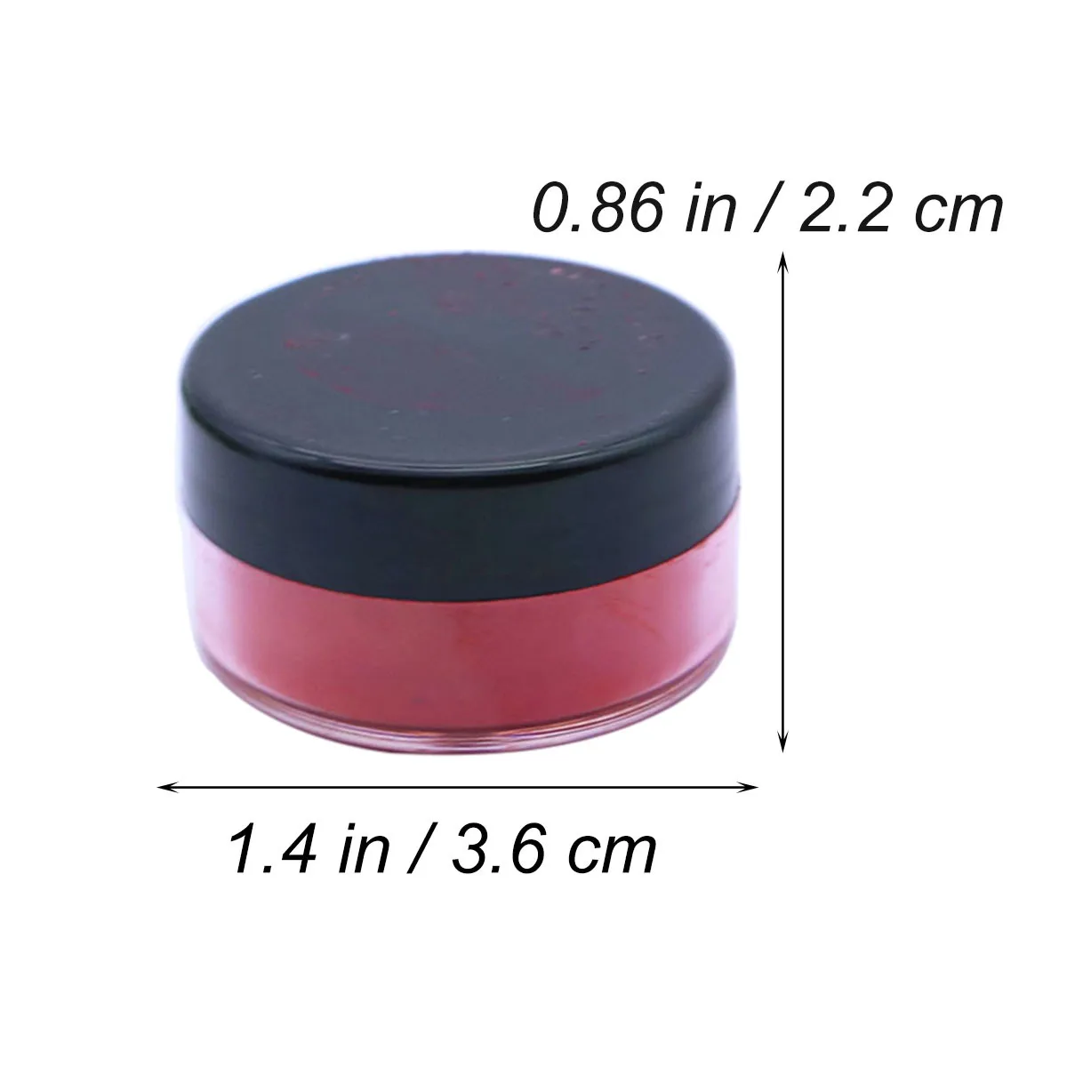DIY Lipstick Powder High Pigment Shimmer Makeup Highlight Waterproof Long-Last Lip Powder for DIY Lipstick Palette