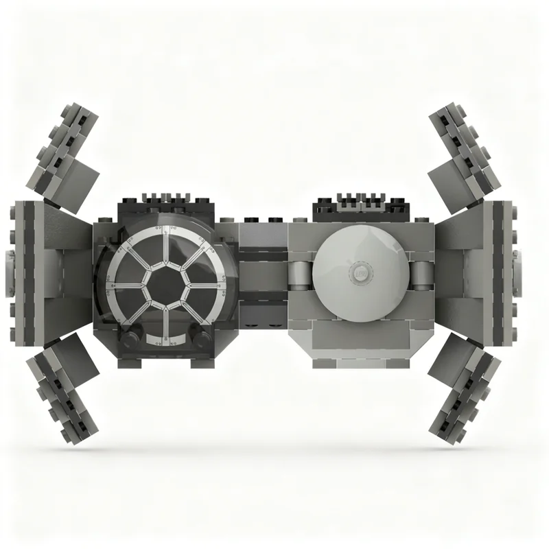 319 Uds. MOC TIE Recon Fighter Star Battle modelo arquitectura de bloques de construcción regalos creativos de Navidad Idea juguete educativo ladrillo