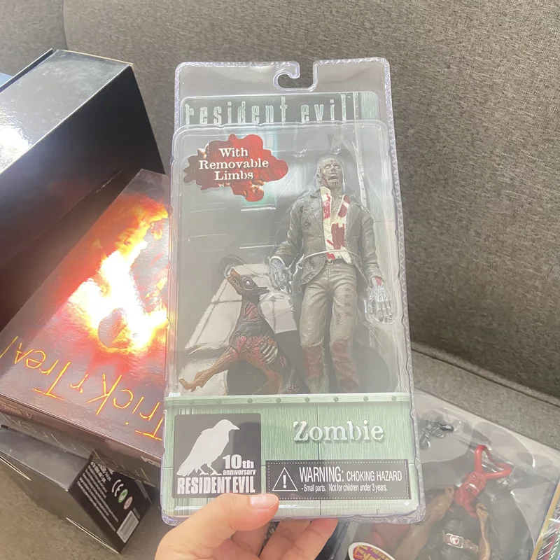 

Hunk Figure Zombie Фигурка 10th ПВХ Фигурка Коллекционная модель игрушки Ужас Рождественский подарок Кукла 18 см