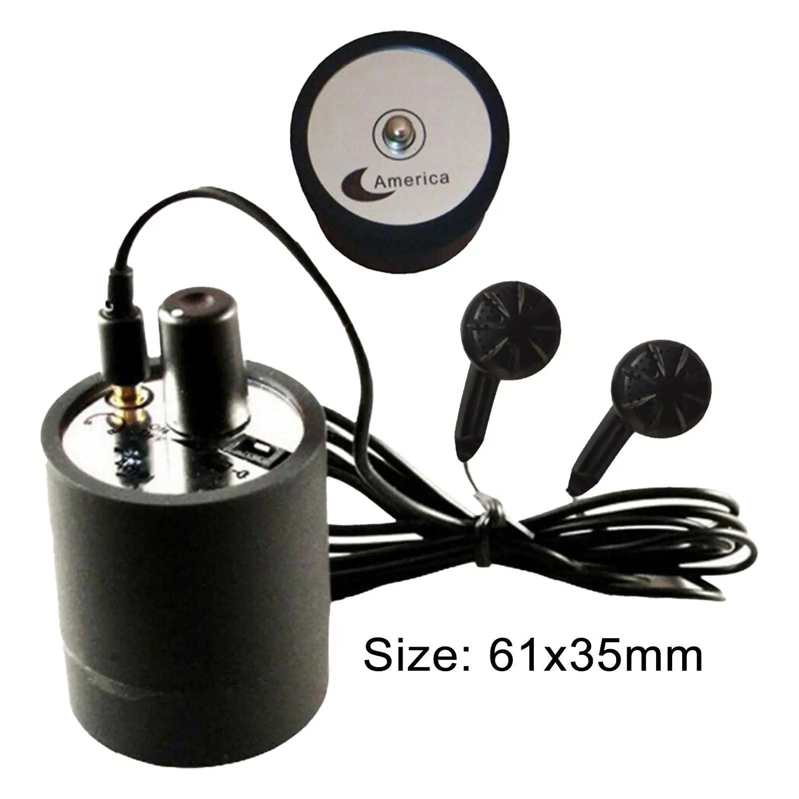 Through Wall Microphone, Portable Voice Listen Tester for Oil Leaking Hearing, Repairing