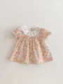 orange floral