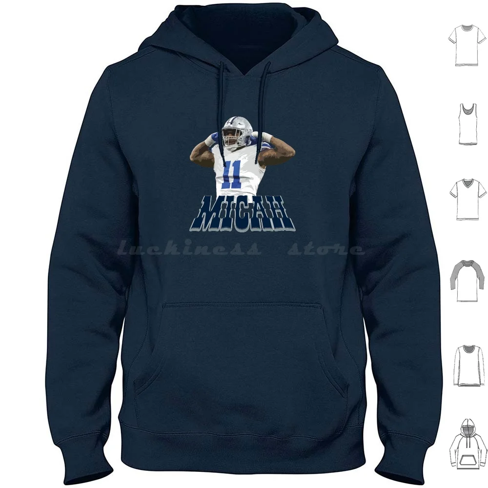 Micah Hoodie cotton Long Sleeve Football Cowboys Cowboys Football Micah Parsons