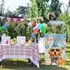 Dog Cake Gifts Birthday Garden Flag Double Sided Yard Decor 12x18In jjp