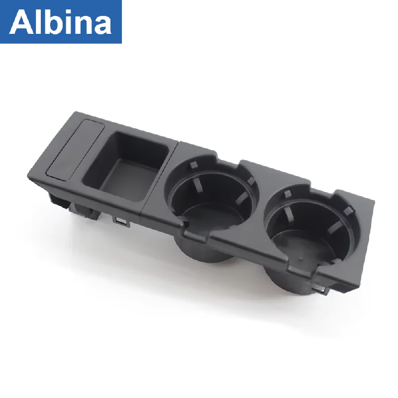 

51168217953 51168248505 Black Plastic Drink Cup Holder Fit BMW 3 Series E46 M3 1999-2005 Car Interior Replacement Parts