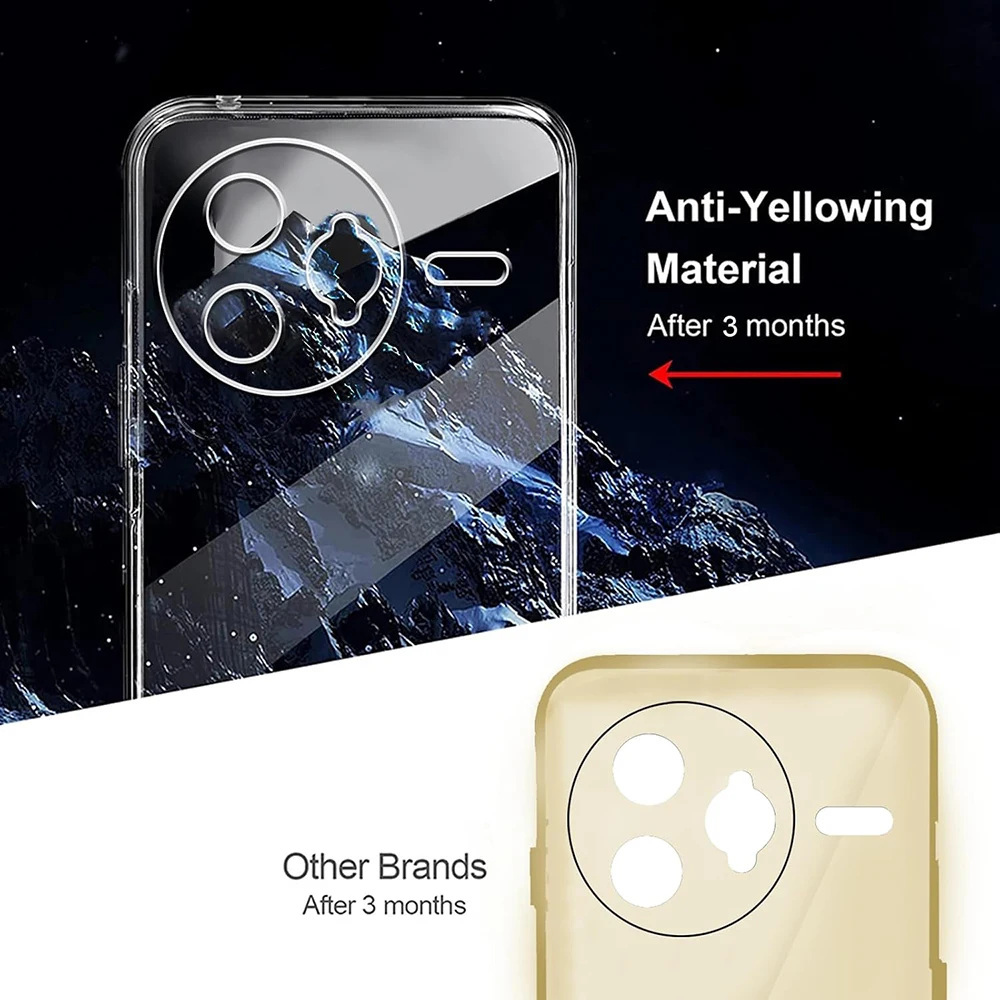 

Ultra Thin Silicone Soft Phone Case For Xiaomi POCO F7 Pro Ultra Clear Back Cover For POCOF7 F7Pro POCOF7Ultra Shockproof Shell