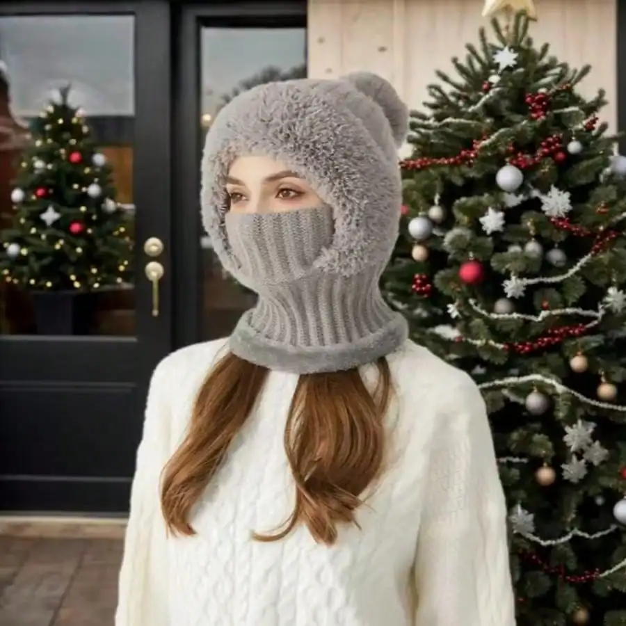 หมวกถักบุผ้ากันความร้อนและผ้าคลุมศีรษะแบบมีฮู้ด: กันลม อุ่น ระบายอากาศได้ดี ซึมซับความชื้น อุปกรณ์จำเป็นสำหรับการปั่นจักรยานในสภาพอากาศหนาวเย็น