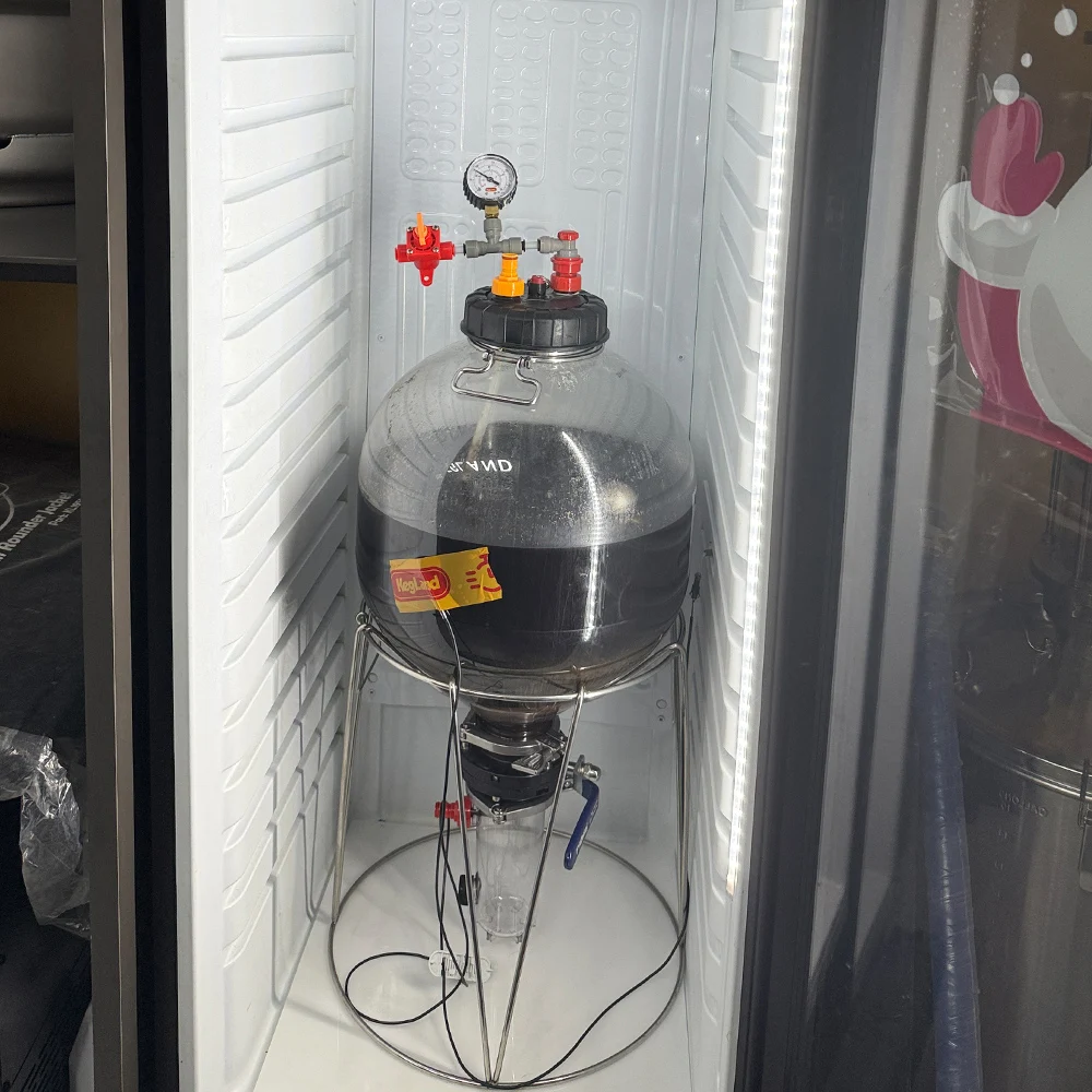 KegLand BlowTie Diaphragm Spunding Valve Kit ( 0-15psi ) Beer Home Brewing Gauge