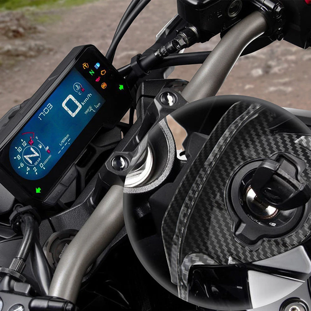 Für Honda CB650R CBR650R CB CBR 650R 2019-2025: Schutzabdeckung für Kraftstofftank und Zündschloss, Motorrad-Zündschlossgehäuse
