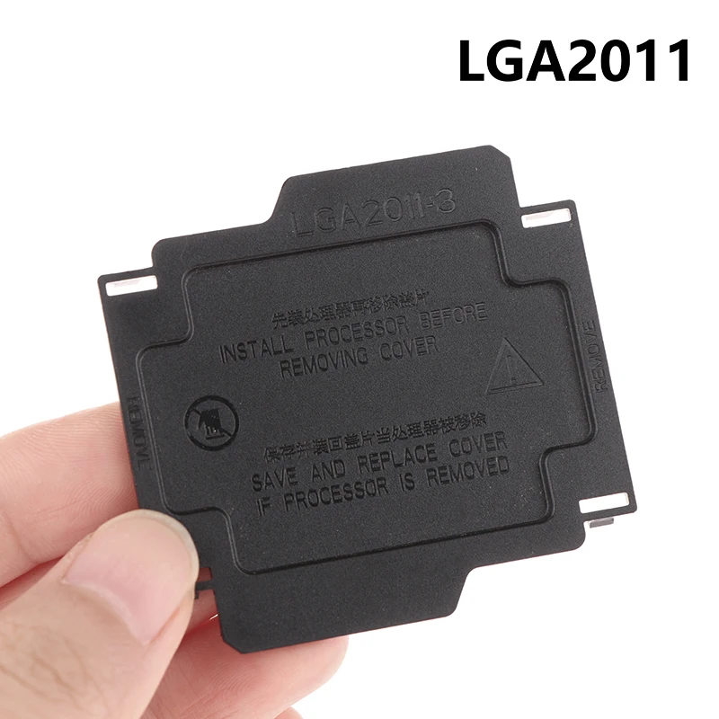 LGA 2011 Motherboard CPU Socket Protection Shell Black Cover Universal CPU Protection Pin Cover For LGA 2011-3 V3 2066 X99 X299