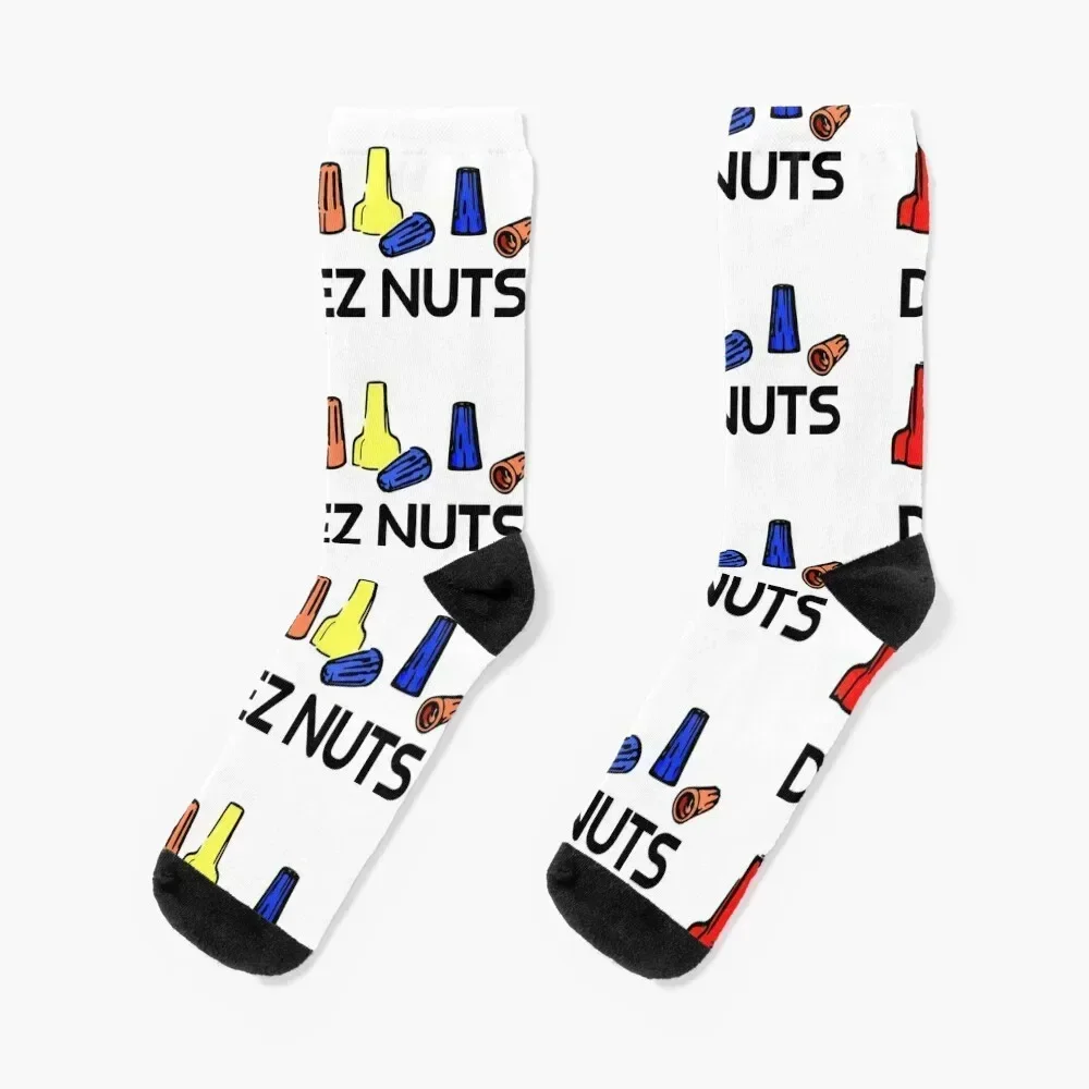 

Deez Nuts Socks christmass gift christmas stocking Sports Soccer Socks Men Women's Rugby bright garter luxe Woman Socks Men's