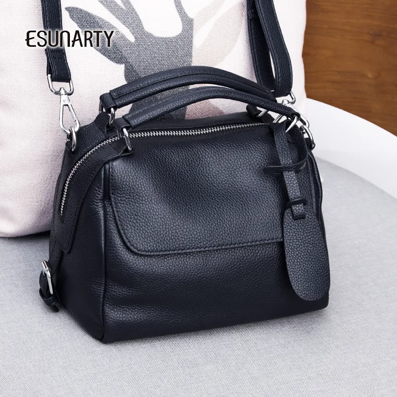 

Сумка из натуральной кожи, женская брендовая сумка из воловьей кожи с верхним слоем, модная сумка на одно плечо, новинка 2024, сумка через плечо Sle