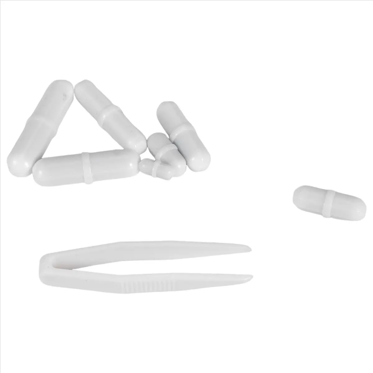 【Limited Offer】Magnetic Stirrer Bar Mixed Size PTFE Magnetic Stirrer Mixer Stir Bars, Type-B Set