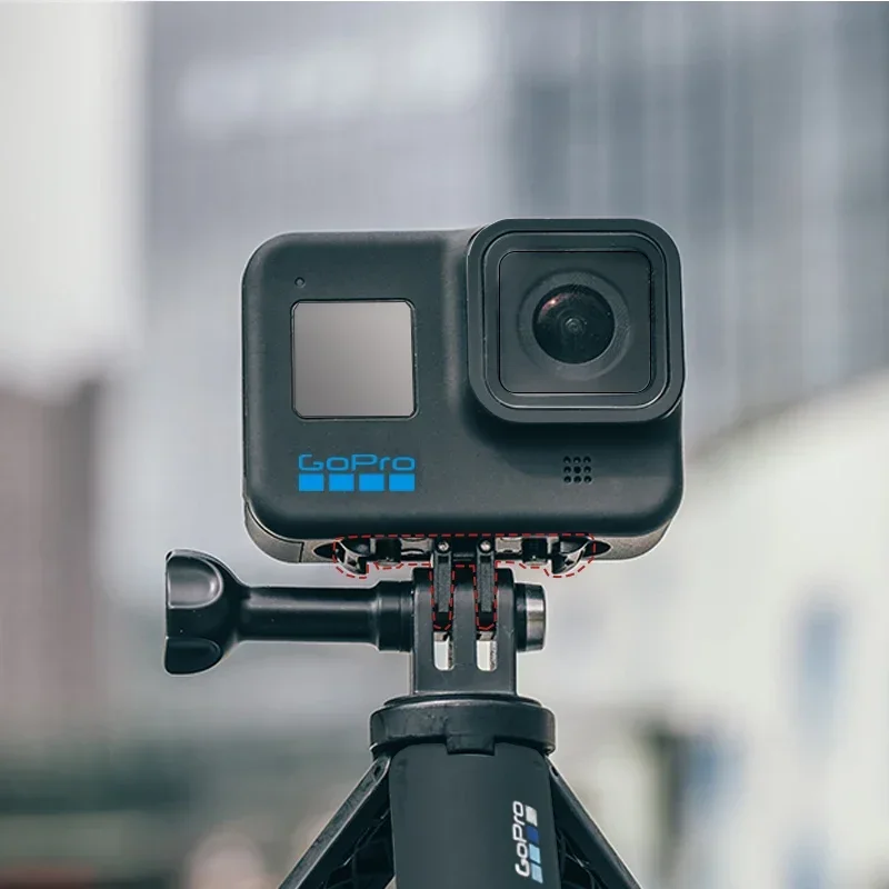 FALCAM Base delgada magnética para Gopro to Action 3234 F22 Base magnética Clips de doble oreja Base magnética para accesorios de acción Gopro