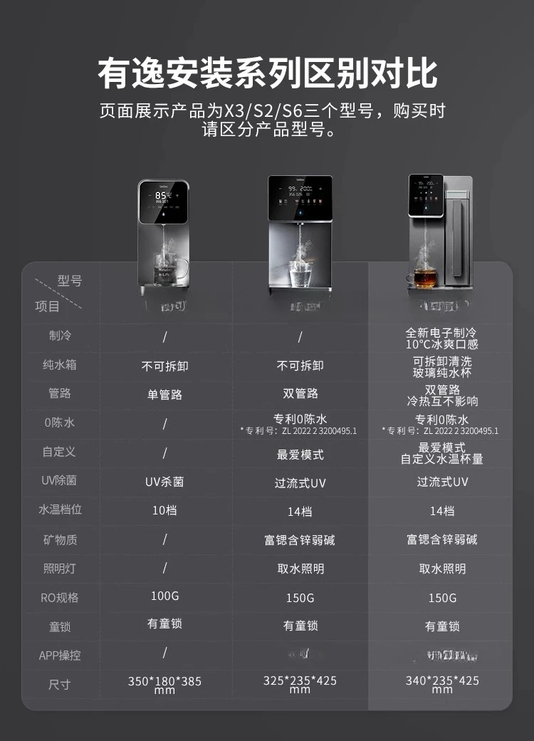 Mineral spring water purifier Drinking machine RO reverse osmosis automatic water loading and launching