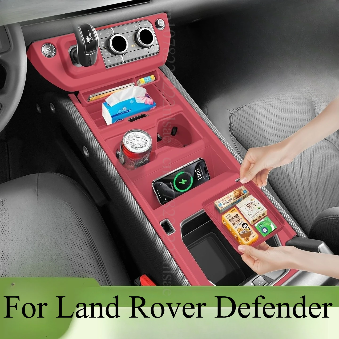 

For Land Rover Defender Central Control Protection Mat Anti Slip Dustproof Car Dashboard Pad Interior Accessories Universal