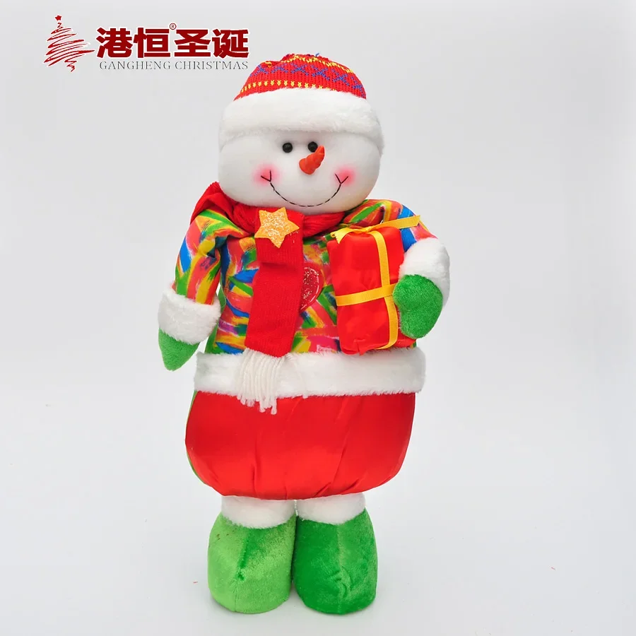 

Christmas decoration 37 * 16cm candy cloth Christmas Snowman