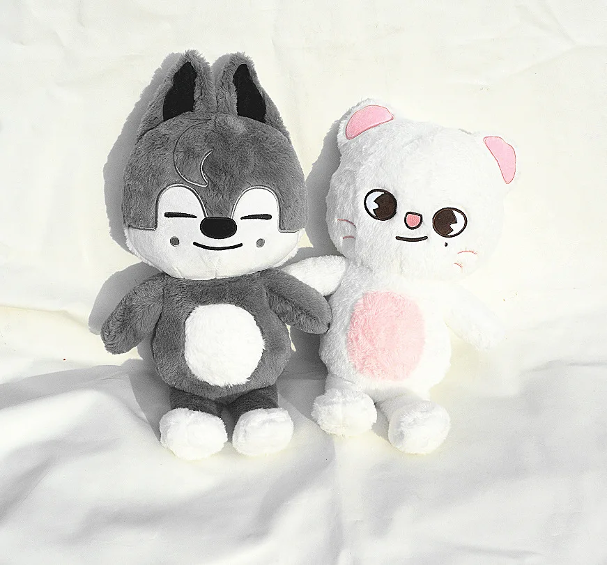 

23-50cm Kpop Skzoo Plush Stray Kids Toy Kawaii Cartoon Stuffed Animal Plushie Doll Large Size Kids Babies Sleeping Pillow Gift