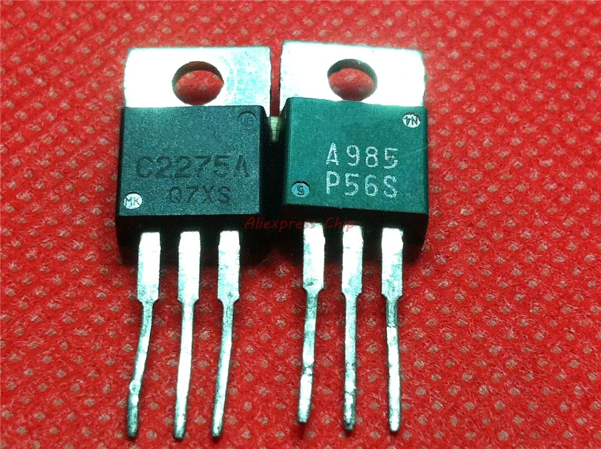 4pcs/lot 2SA985 2SC2275 A985 C2275 TO-220 one pair