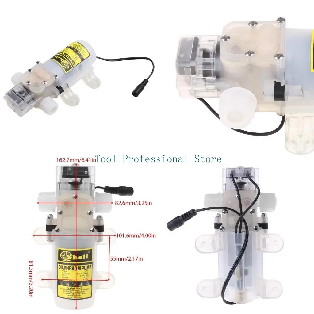 57qf-self-priming-boosters-pump-12v-60w-food-grade-diaphragm-water-pump-low-noise-diaphragm-pump-for-liquid-food-enduring