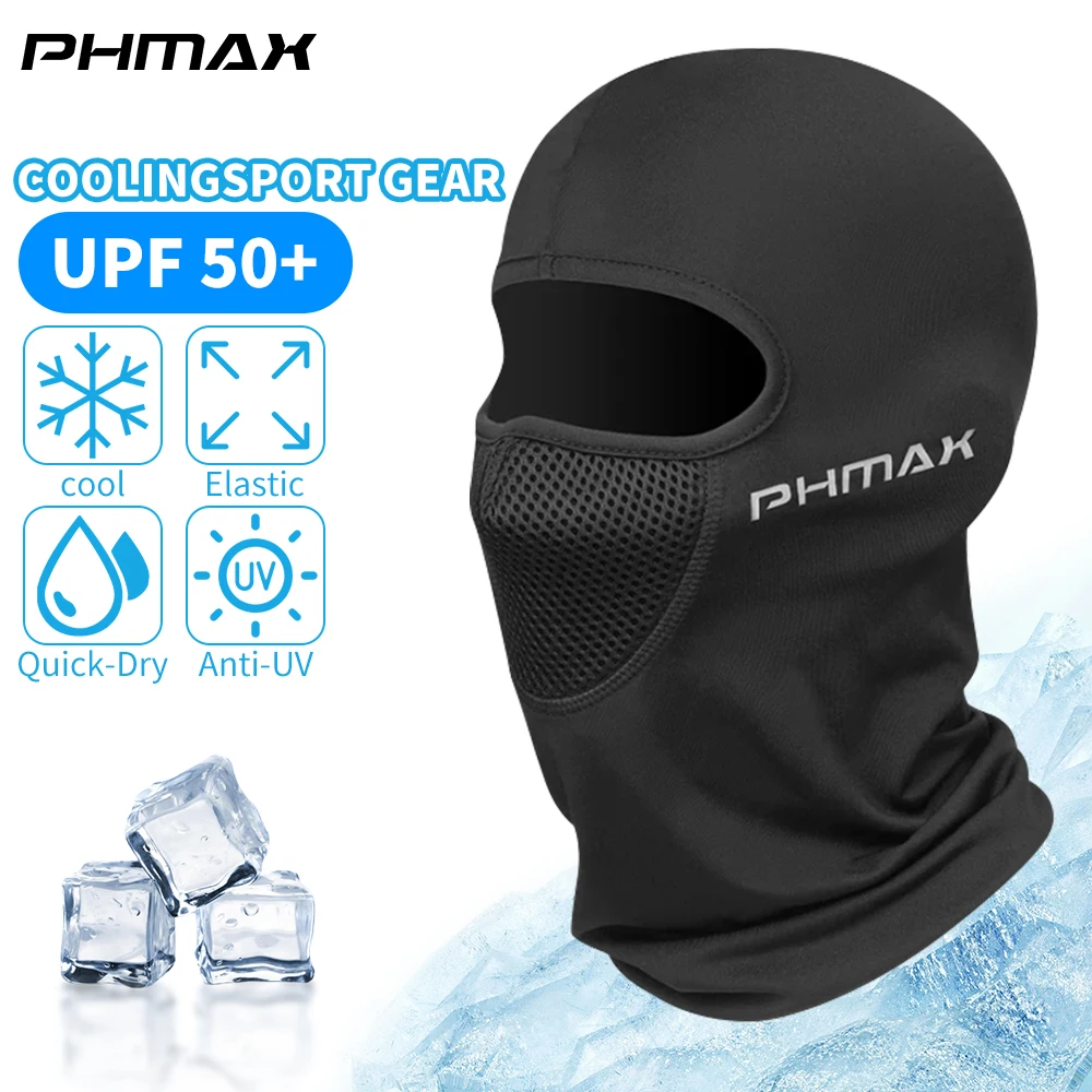 PHMAX Radfahren winddichte Gesichtsmaske Outdoor Jagd Wandern Armee Kopf Gesichtsmaske Sommer kühlende Halsmanschette Wandern Fahrradhelm