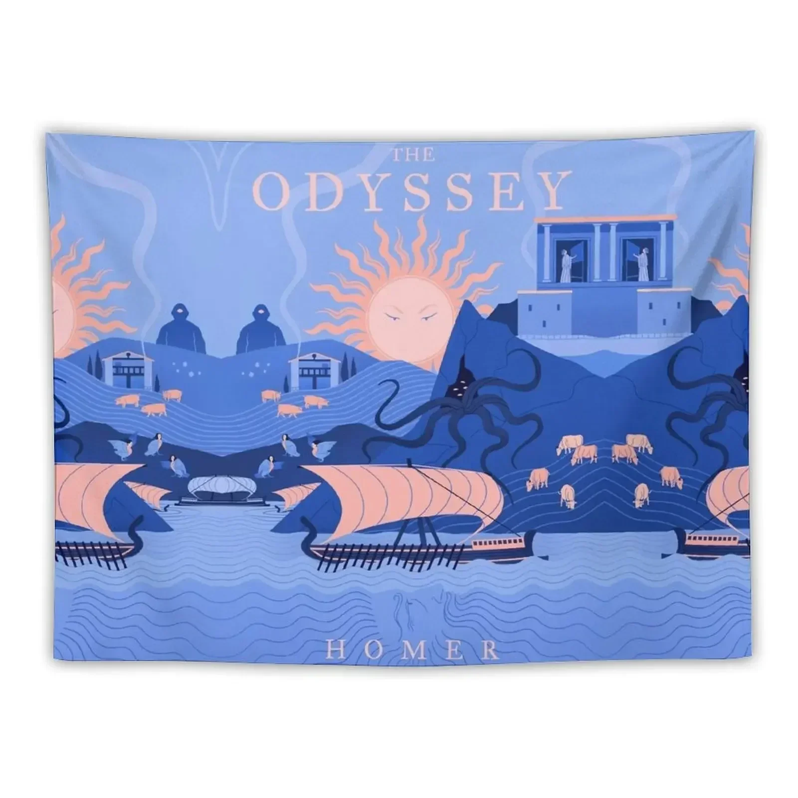 

The Odyssey Tapestry Decoration For Home House Decorations Decoration Aesthetic Decoration Wall Tapestry