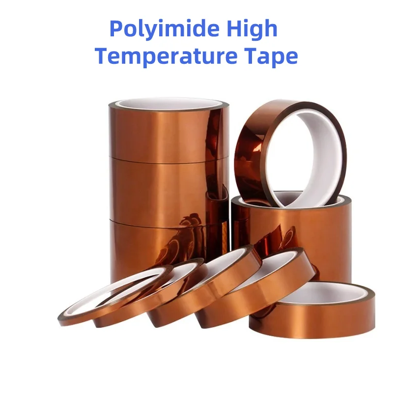 Polyimide High Temperature Tape Brown Gold Finger High Temperature Tape Pi High Temperature Resistance 300 Degrees