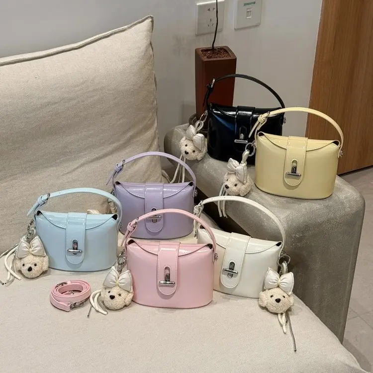 

Luxury High-End Diaper Bag For Women Crossbody Handbag Designer Minimalist Tote Bag Vintage Elegant Large Capacity Leather