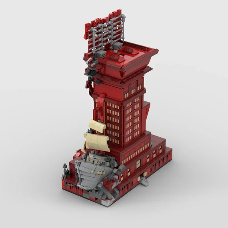 well-designed H-hotel show scene diorama bricks fans display blocks creative building moc architecture unique klocki