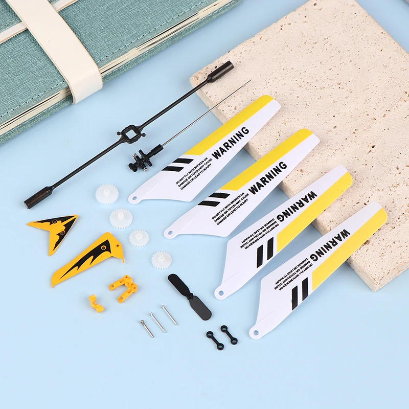 1 Set di pezzi di ricambio di ricambio S107G Rc Tail Helicopter Full S107 accessori principali decorazioni puntelli Balance Bar