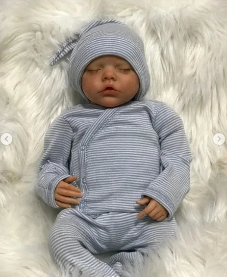 18'' Mini Reborn Babies Full Silicone Vinyl Cute Twins Dolls Lifelike Reallista Bebes Reborns For Toddler Bathing Doll Child Toy