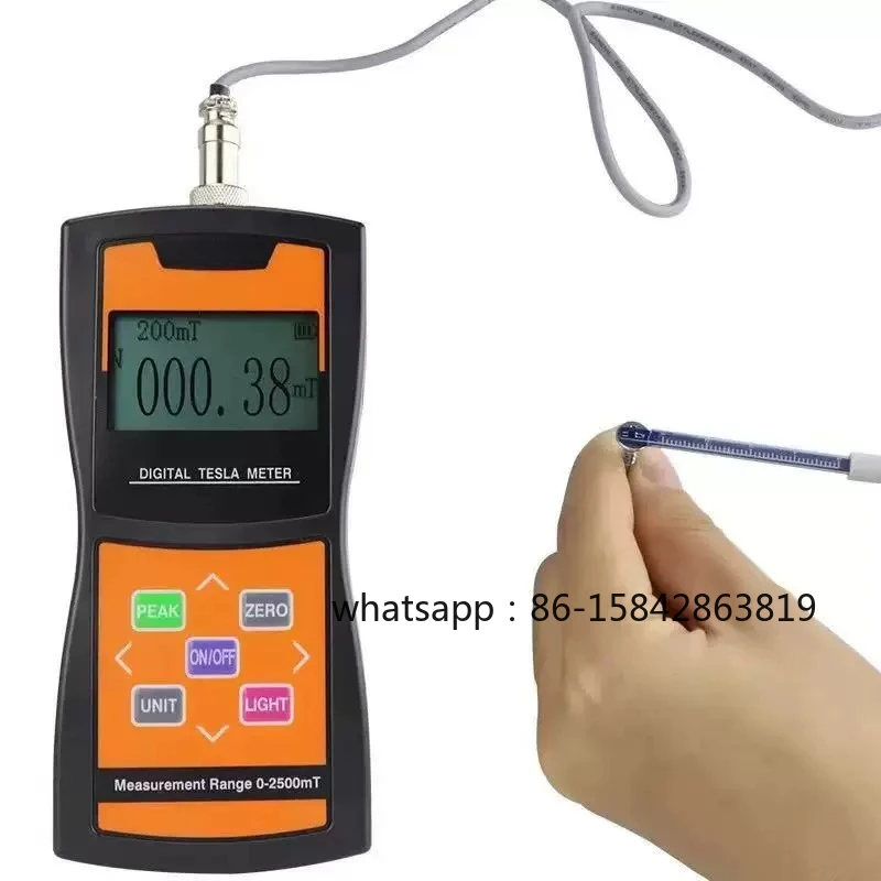 VC862A/B/C High Precision Magnetic Field Measuring Instrument Tesla Magnetometer Magnetometer