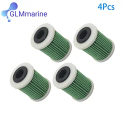 4 Pcs Fuel Filter for Suzuki Outboard DF 200 225 250 300 350 HP 15412-93J10 1541293J10 Replaces Sierra 18-79809