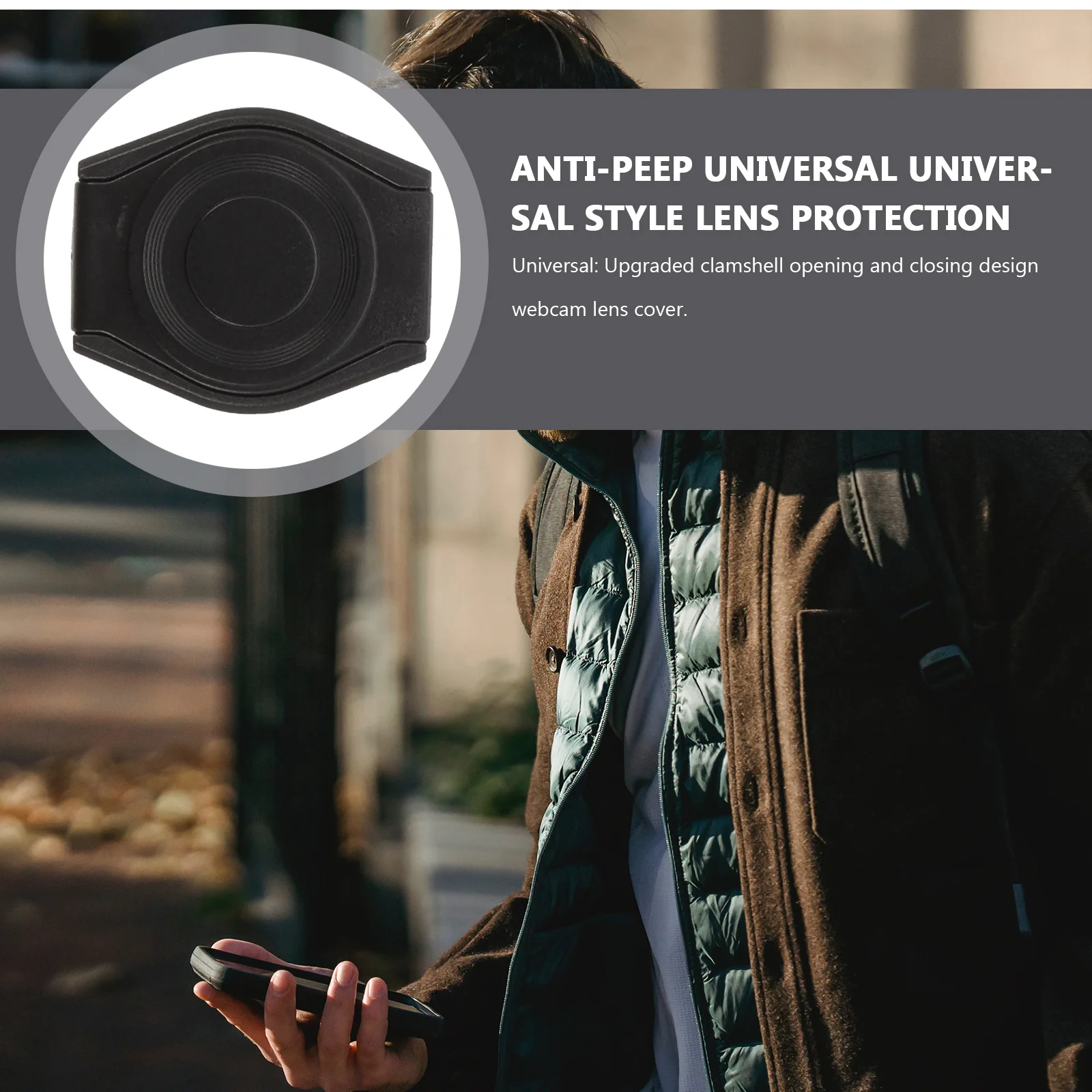 5 stuks webcam beschermkappen camerahoezen privacy beveiliging voor notebook tablet-apparaten zwarte camerahoezen webcambeschermers