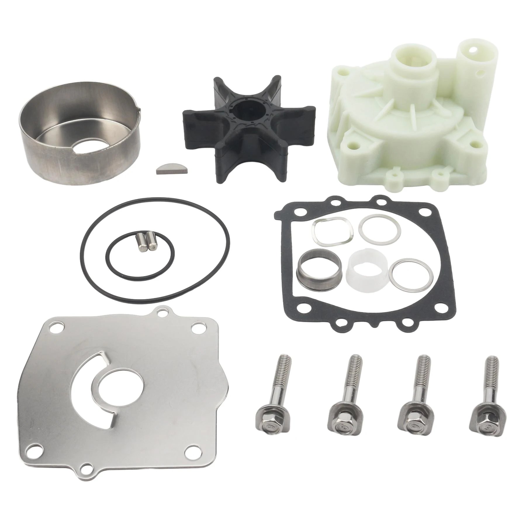 

Soxa Marine 61A-W0078-A1 61A-45538 44365 Water Pump Service Kit with Housing for Yamaha 150 - 300 HP Outboard Boat Motor 18-9075