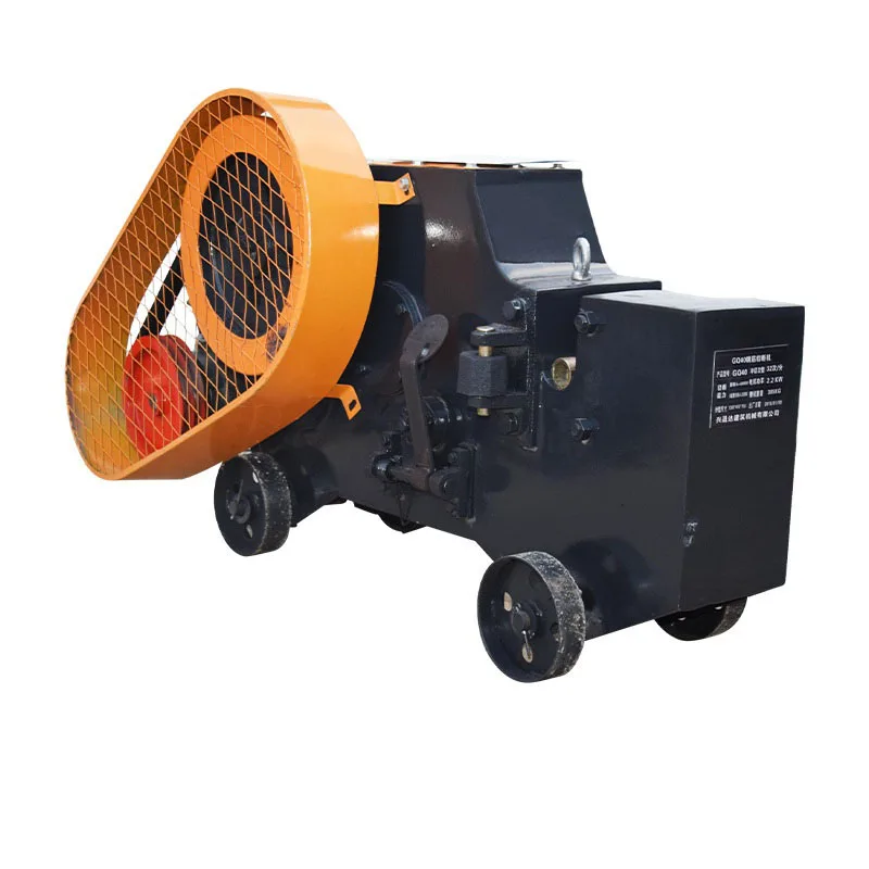 Small Electric Rebar Cutter Round Steel Thread Cutter Scrap Iron Flat-blade Shearing Machine