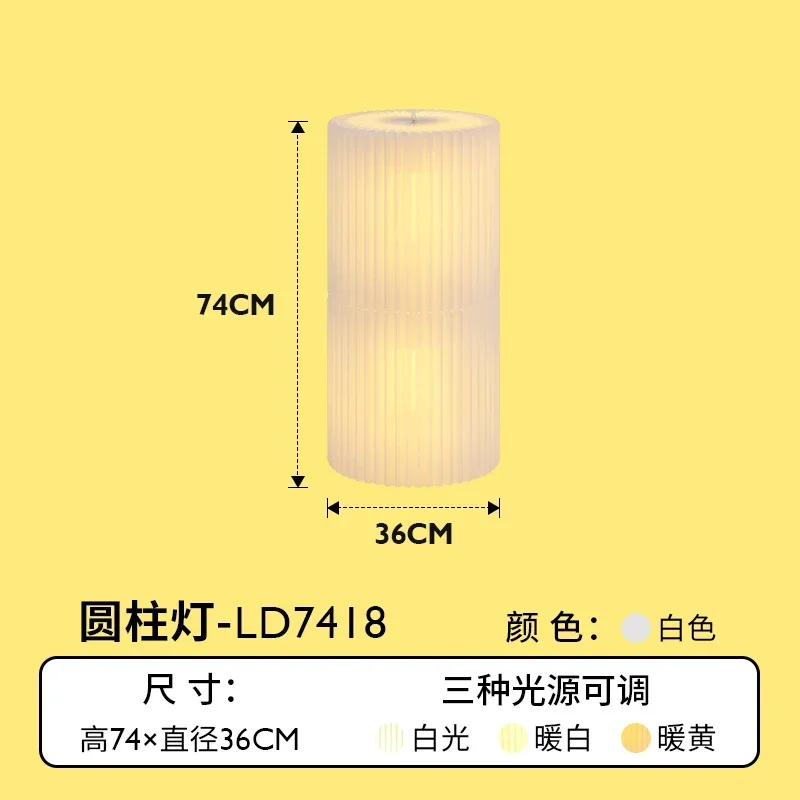 Folding Scientist Cylindrical Display Cabinet Luminous Shelf Figure Light Display Rack Container Storage Ornament Small Table