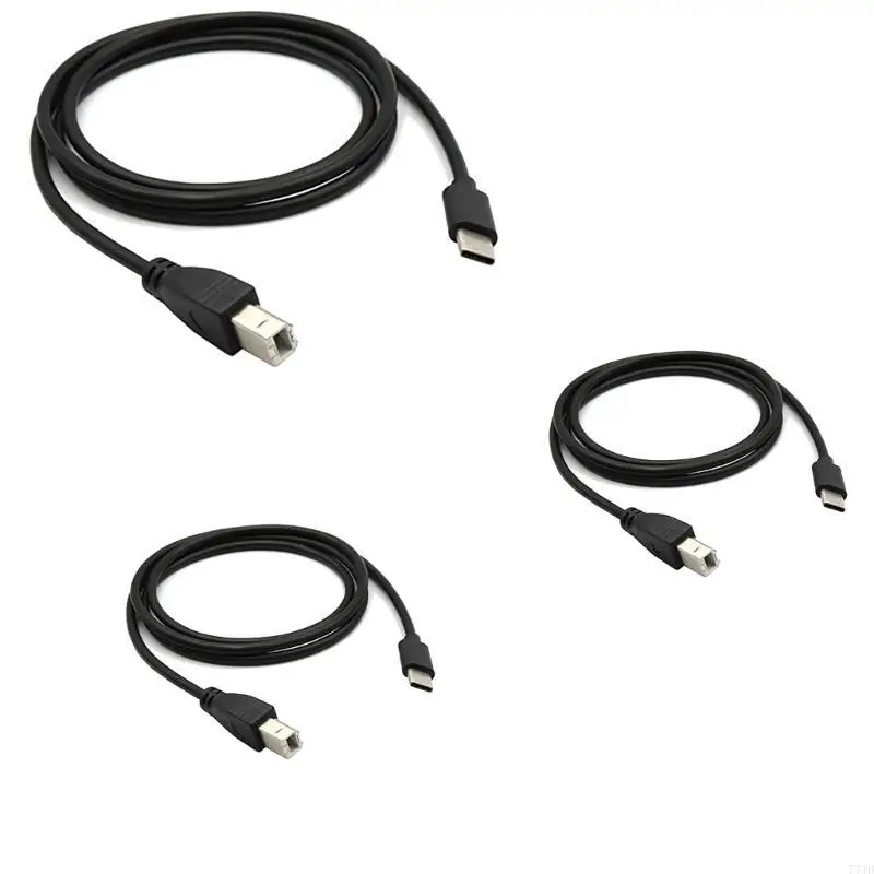 

77JD Гибкий USB C до USB B Принтер Кабель B -B -Male C -C.