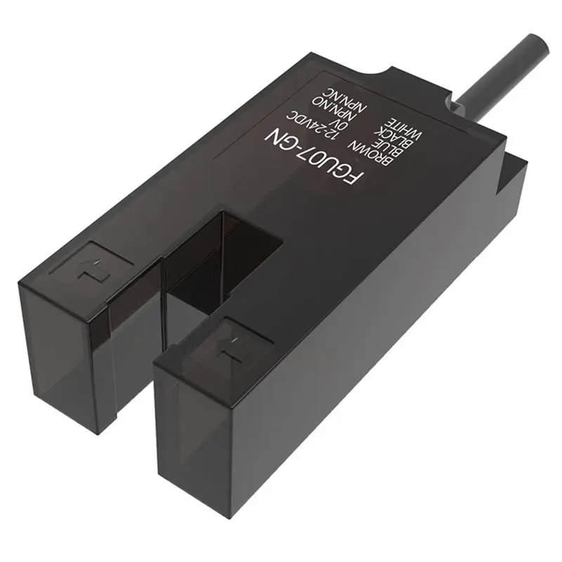 fgu07-gn-検出用-u-スロット光電センサー-7mm-ポテンショメータ調整機能付き-透明-不透明シーリングフィルム用