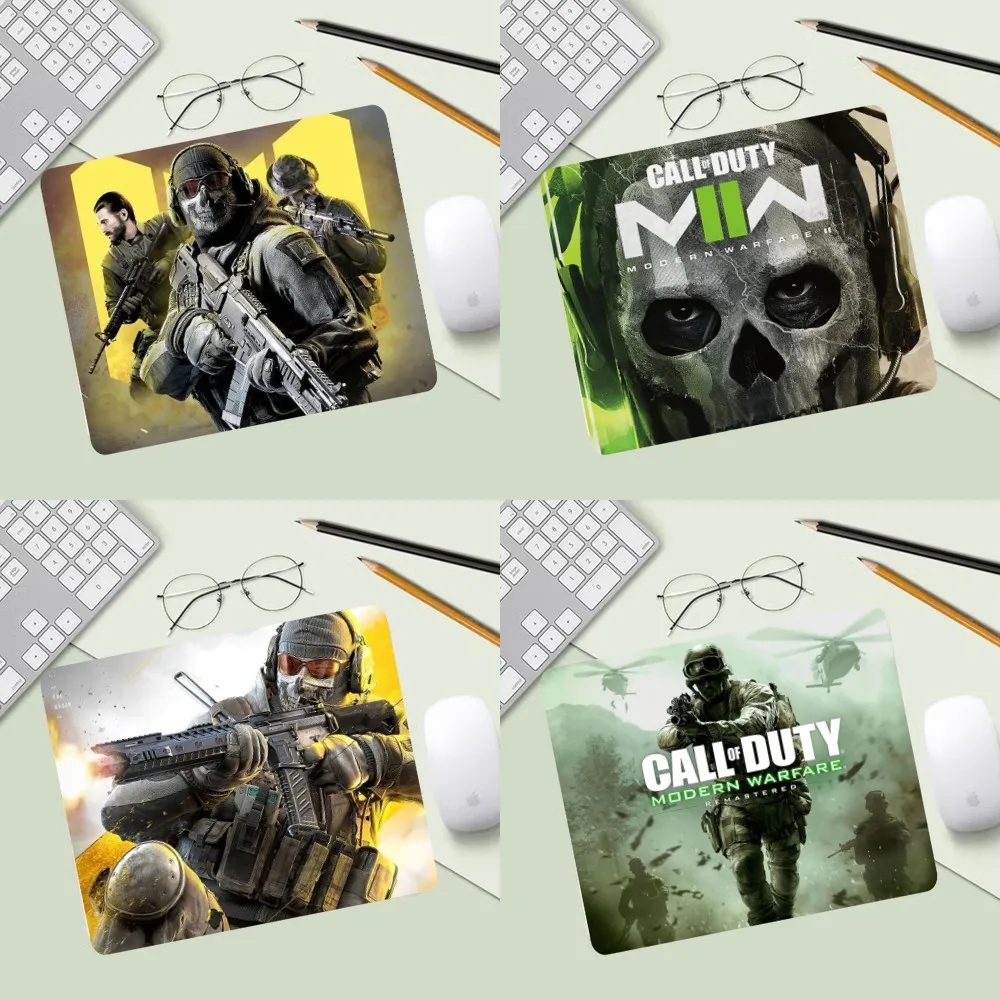 Game C-Call of D-Duty Mousepad Computer Desk Mat Table Keyboard Pad Laptop Cushion Non-slip Deskpad