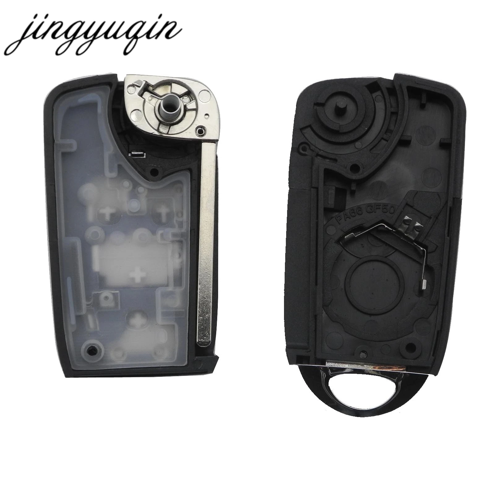 jingyuqin 2/3/4/5 Przycisk Dla Chevrolet Cruze Buick Dla VAUXHALL OPEL Insignia Astra J Zafira Flip Remote Key Shell Case HU100