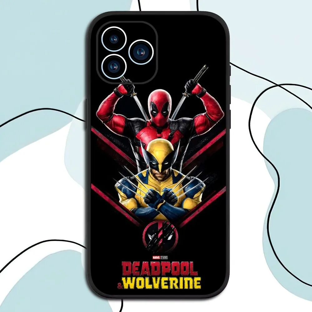 Etui na telefon MINISO Deadpool Wolverine do Samsung Galaxy S24 S23 S22 S21 S20 Ultra Plus S20FE FE Cover