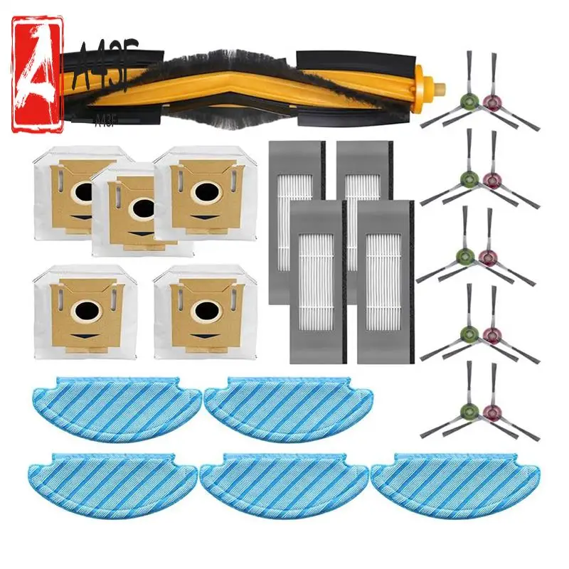 

A43F-For Ecovacs Deeboot N10 / N10 Plus Robot Vacuum Cleaner Parts Main Side Brush Hepa Filter Mop Cloth