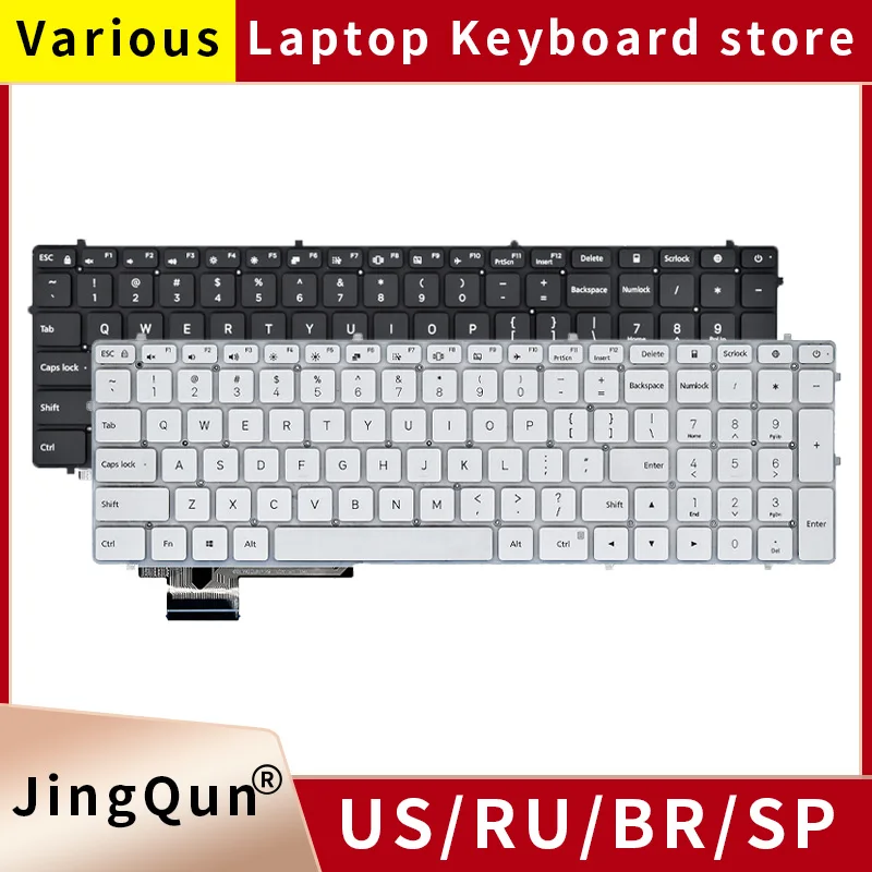 

Original US RU/Russian Laptop Keyboard For Xiaomi Mi Notebook RUBY MX110 TM1802 TM1709 TM1705 AA/AC/AD/AF/AG 9Z.NFCSQ.101