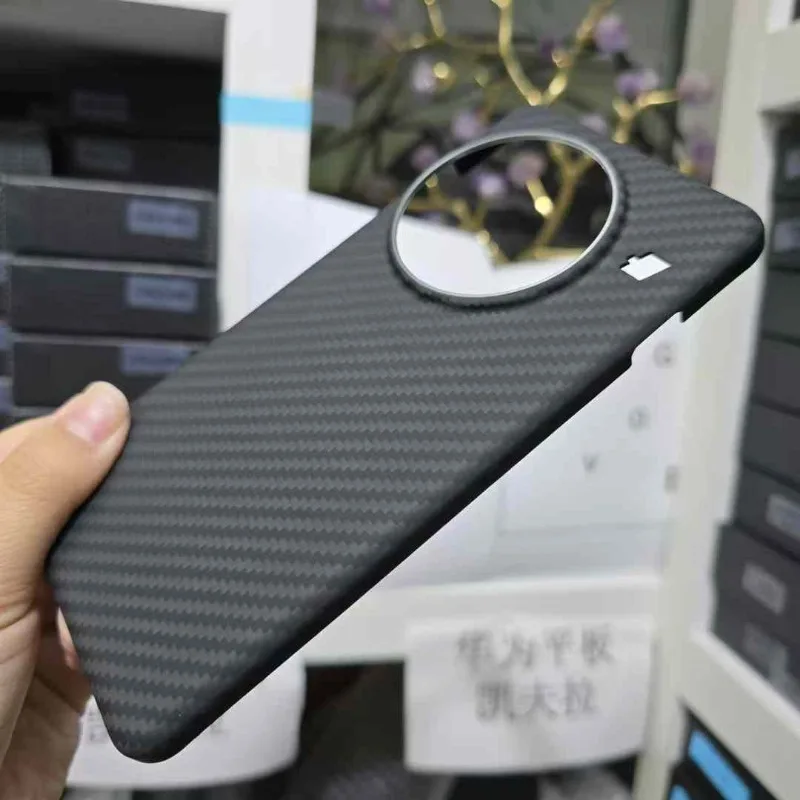 Real Carbon Fiber MagSafe Phone Case For OnePlus 13 Carbon Fiber Case Aramid Fiber Cover Magnetic Ultra-thin Case