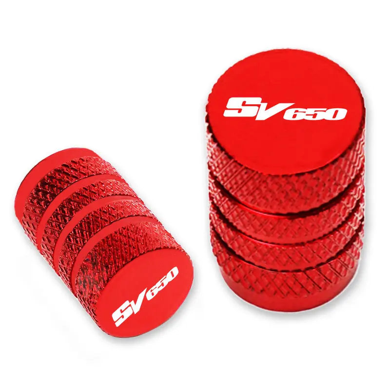 For Suzuki SV650 SV650X SV 650 Motorcycle Accessories Wheel Tire Valve Caps Covers