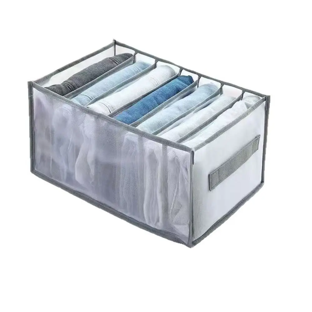 

Large Capacity Underwear Storage Organizer Multifunction Compartments Socks Storage Box Foldable Space-saving