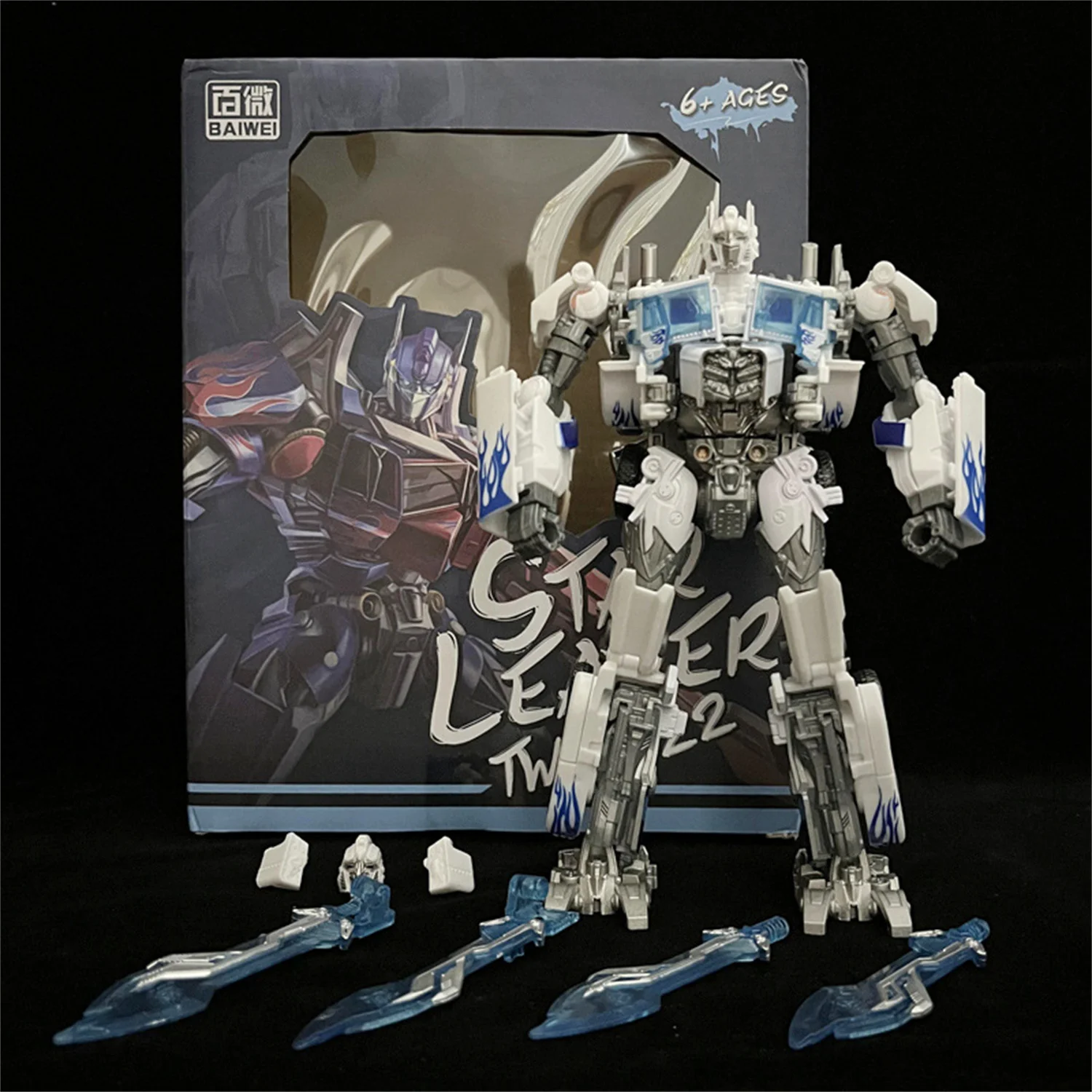 Figura de Robot de película con accesorios, TW1022B 2,0, Dark TW1022A, blanco, TW1022C, OP Commander, TW-1022B KO, SS44