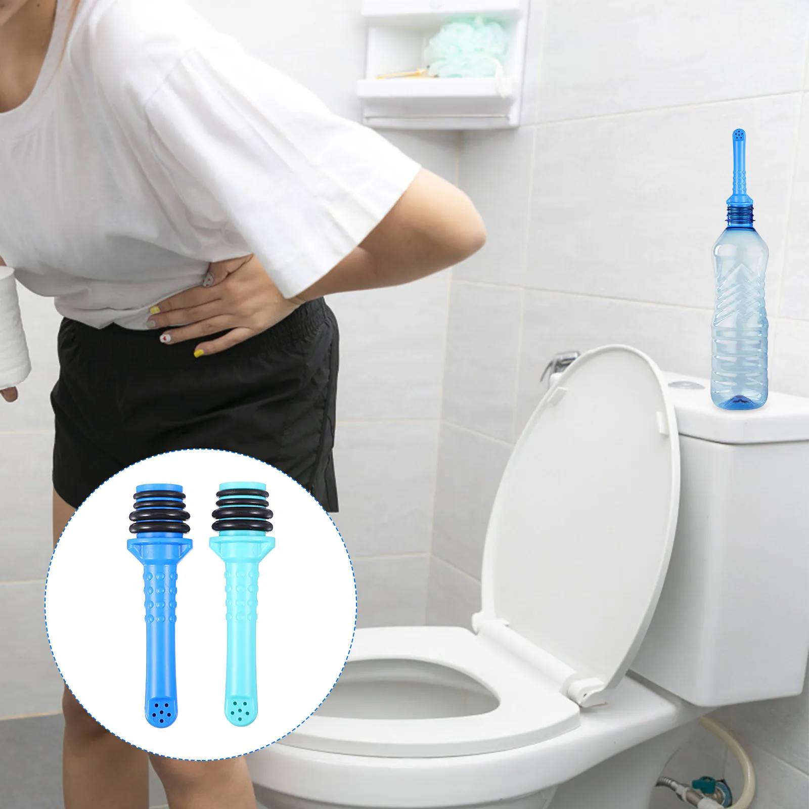 

Portable Bidet Women Sprinkler Durable PP Silicone Practical Cleaning Tools Postoperative Hemorrhoids Gynecological Inflammation